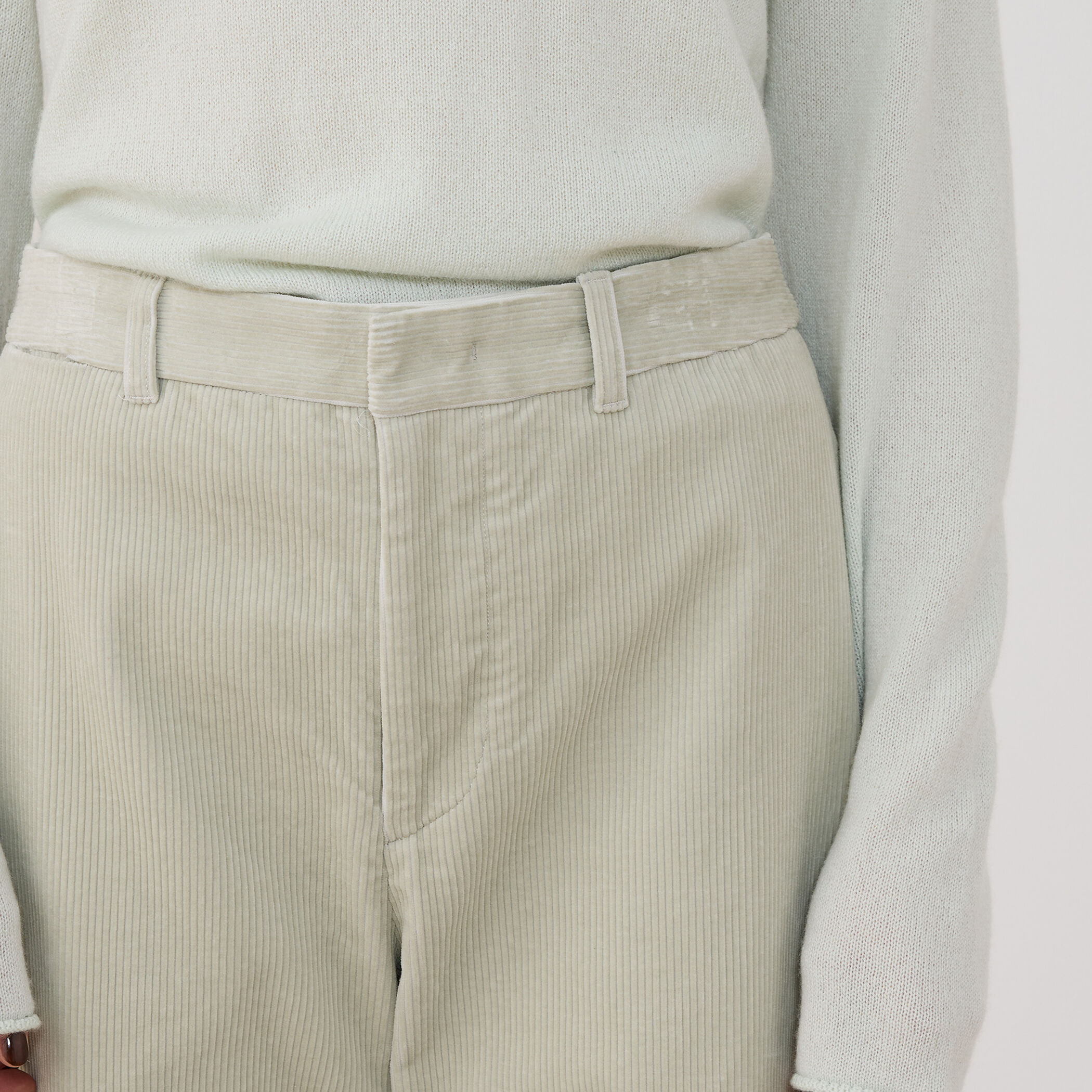 シャンカールコーデュロイ ストレートイージーパンツ