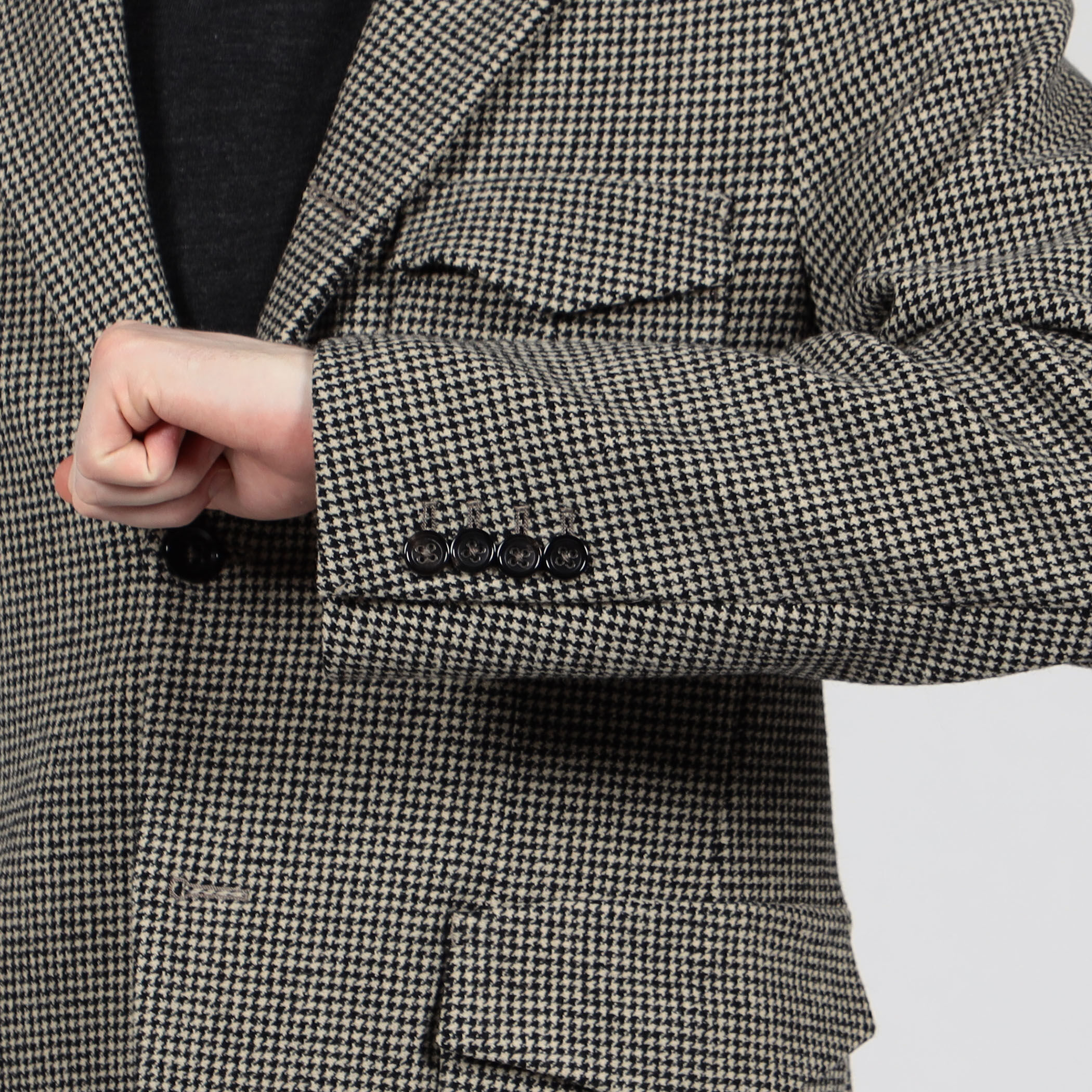 ウールナイロンポリウレタン 2WAYストレッチ シングルブレステッド 2B