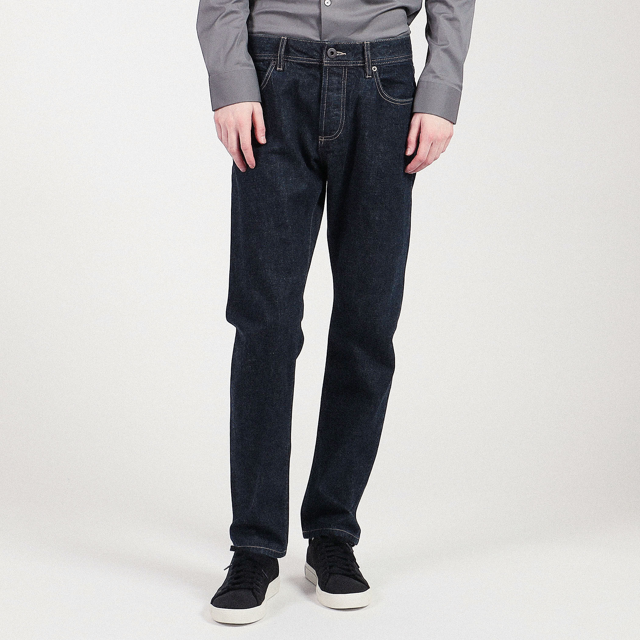 美品 JAMES PERSE ライトウェイトデニム コントラストパンツ きなり ライトウェイトリネン イージーワイドパンツ WKO1086