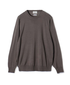 TOMORROWLAND TRICOT スーパーファインメリノウール クルーネックプルオーバー S WOOL