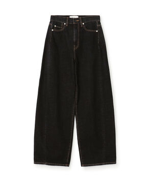 ブラックデニム バルーンパンツ