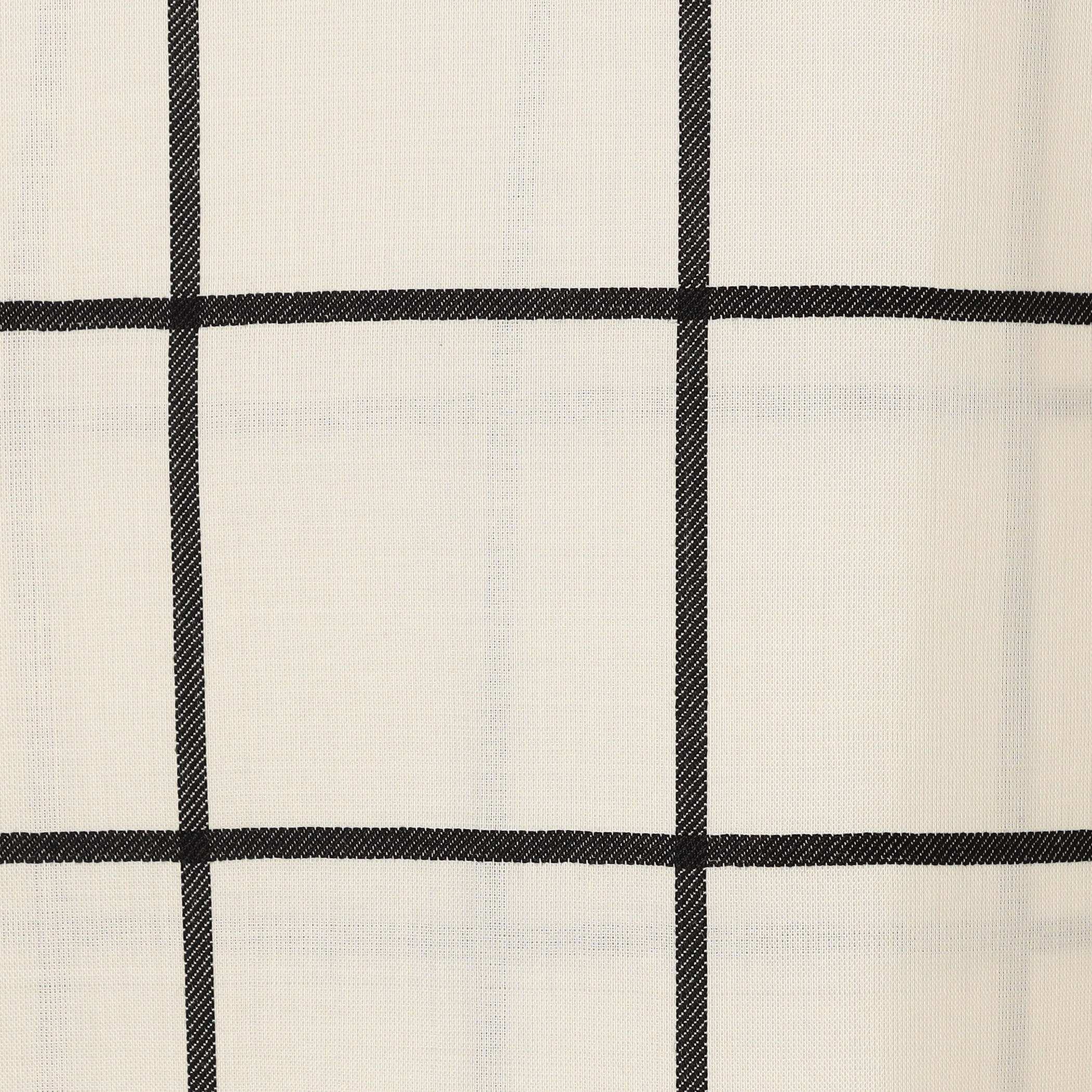 HYKE SHEER BACK WINDOWPANE SHORT SLV ウインドウペンチェック