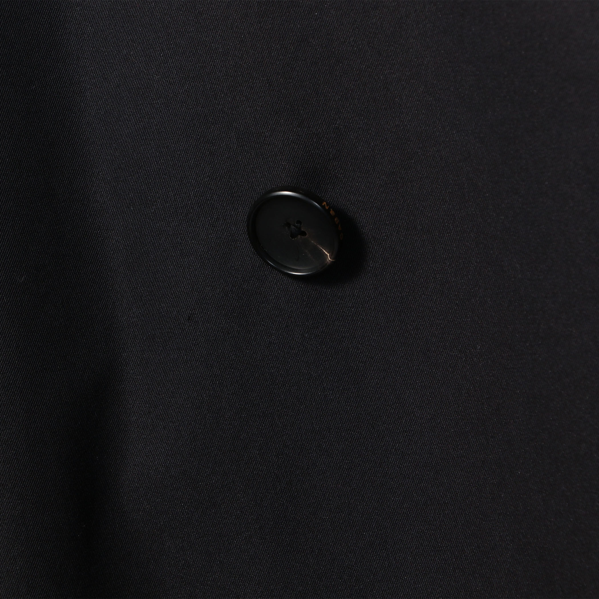 CABaN コットンポリエステルシャンブレー オーバーサイズトレンチ