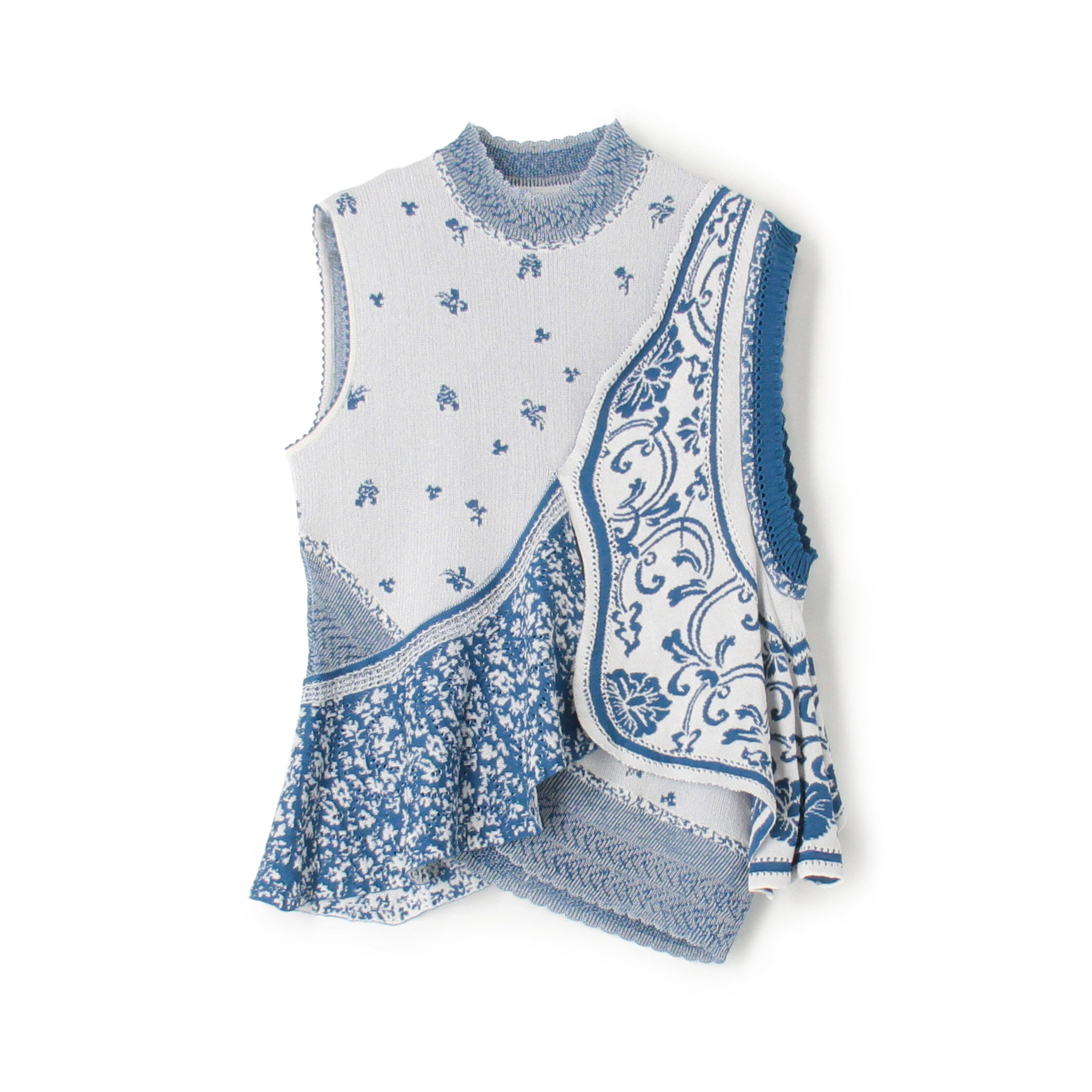 ◾️ブルー【新品・未使用】Mame Kurogouchi Knitted Top ブルー