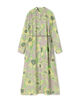 リリアンプリント ロングシャツワンピース