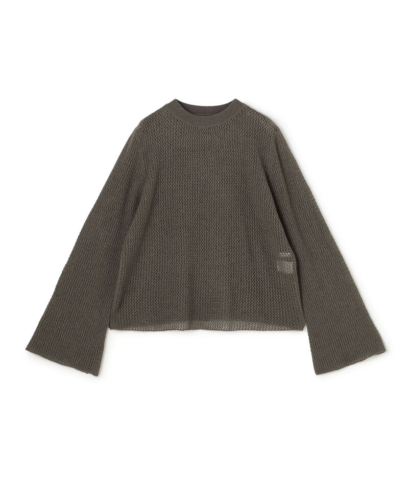 モンゴルカシミヤ クルーネックプルオーバー