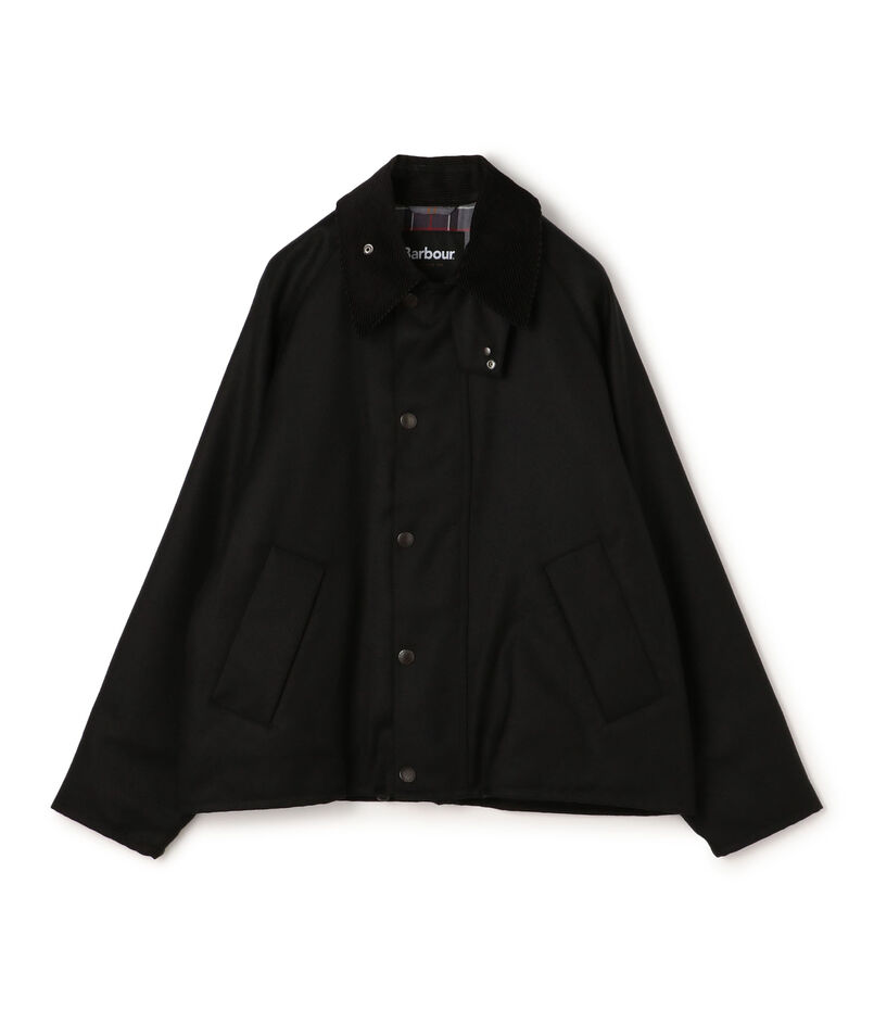 【別注】Barbour TRASPORT ウールブルゾン DORMEIUL