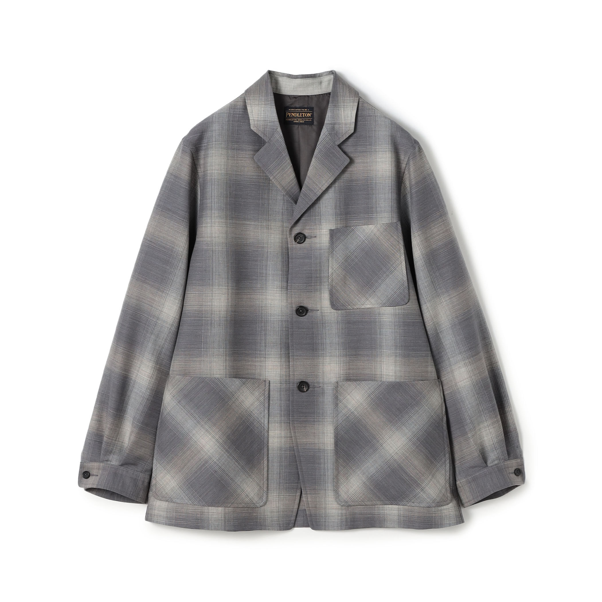 別注】PENDLETON ウールオンブレーチェック トップスタージャケット