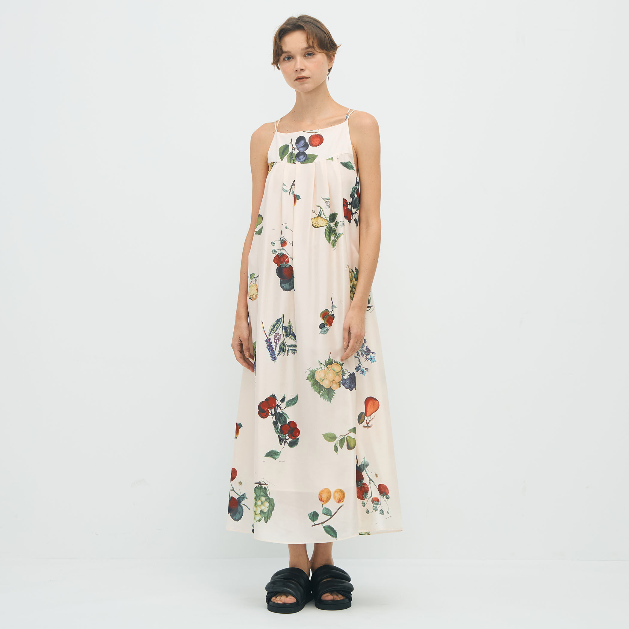 CABaN シルク HARVEST ロングワンピース｜トゥモローランド 公式通販