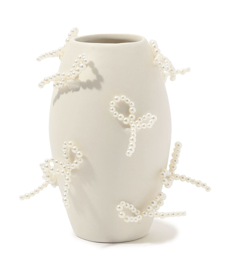 Completedworks Small vase fauxpearl パールモチーフ フラワーベース
