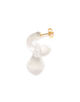 LEVENS JEWELS MINI GLASS HOOP ピアス