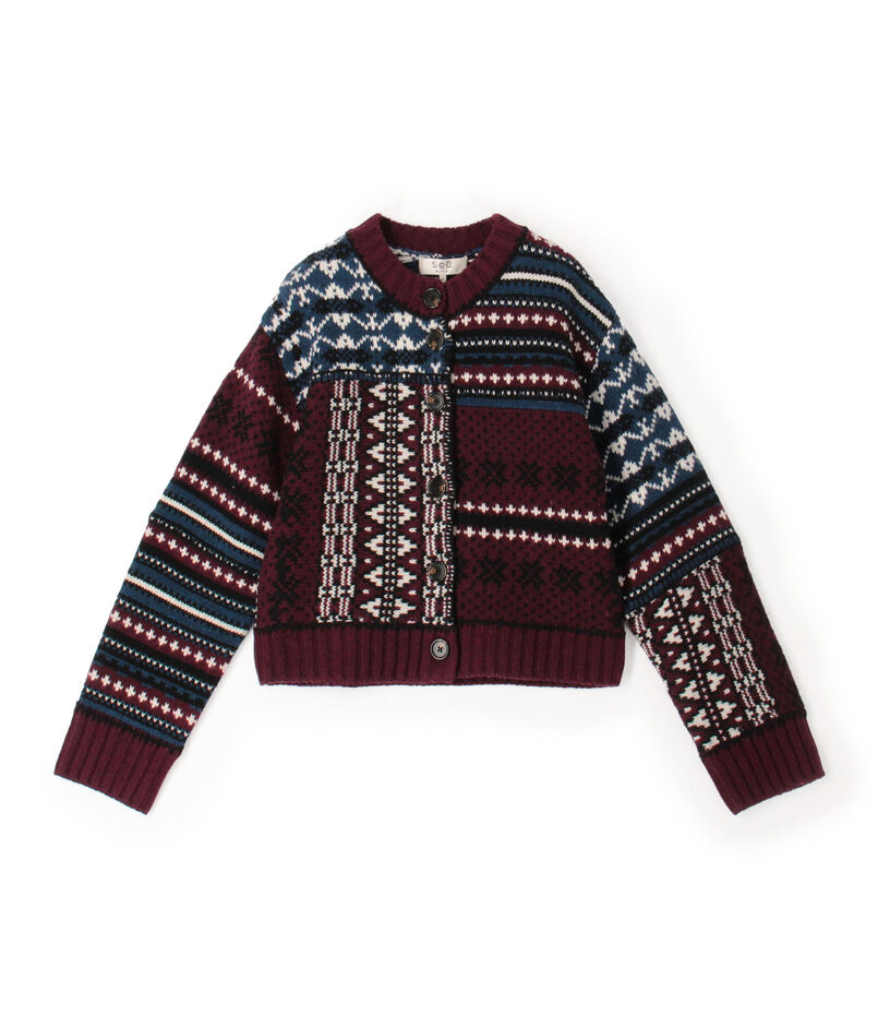 SEA NEW YORK LINEA FAIR ISLE フェアアイル カーディガン