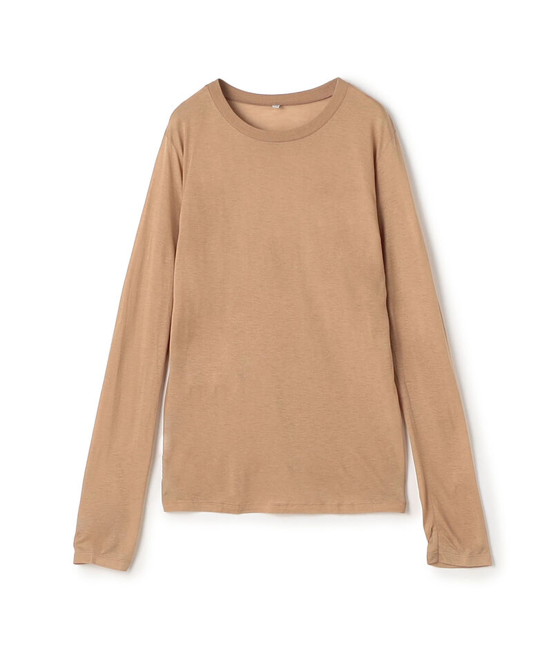 BASERANGE バンブー ロングスリーブプルオーバー