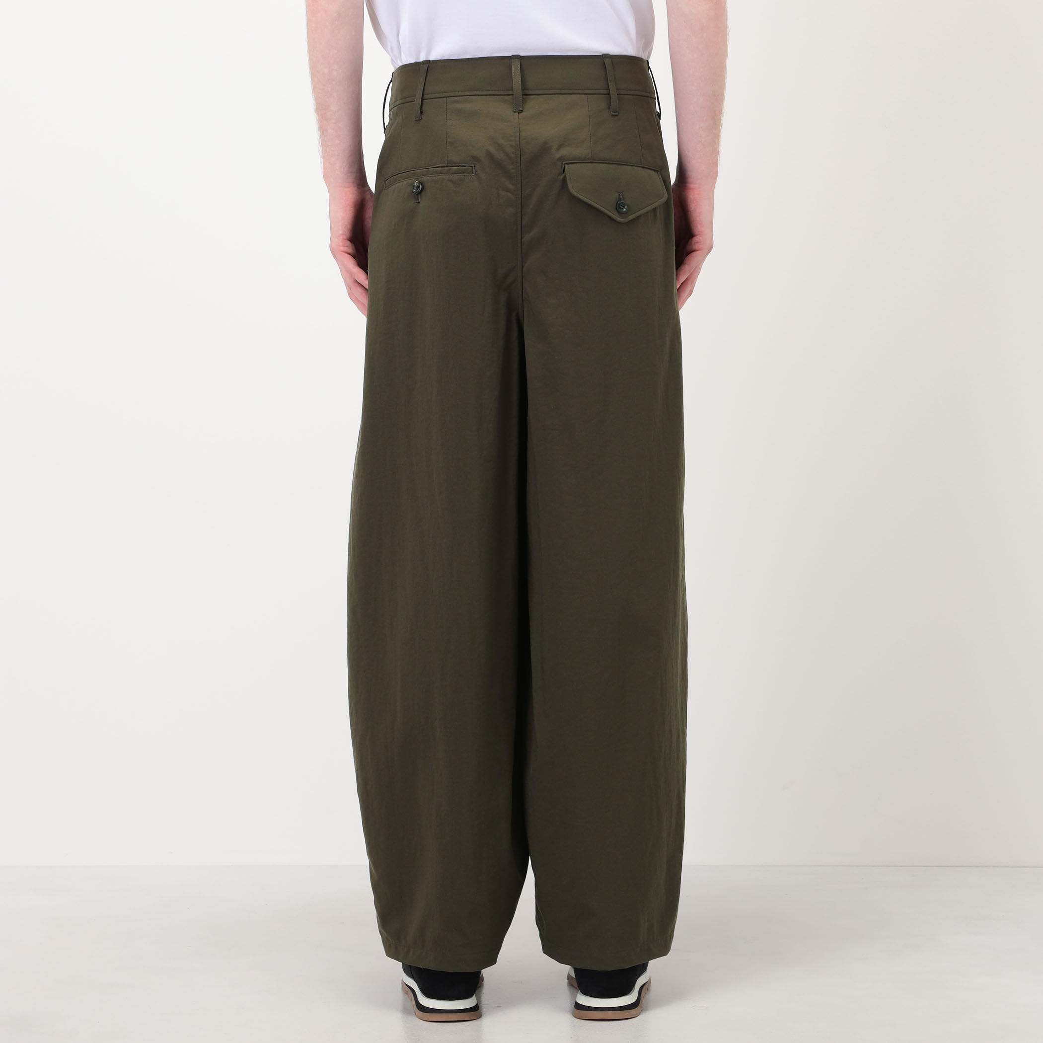 別注】THE RERACS × Edition WIDE BALLEL PANTS ワイドバレルパンツ