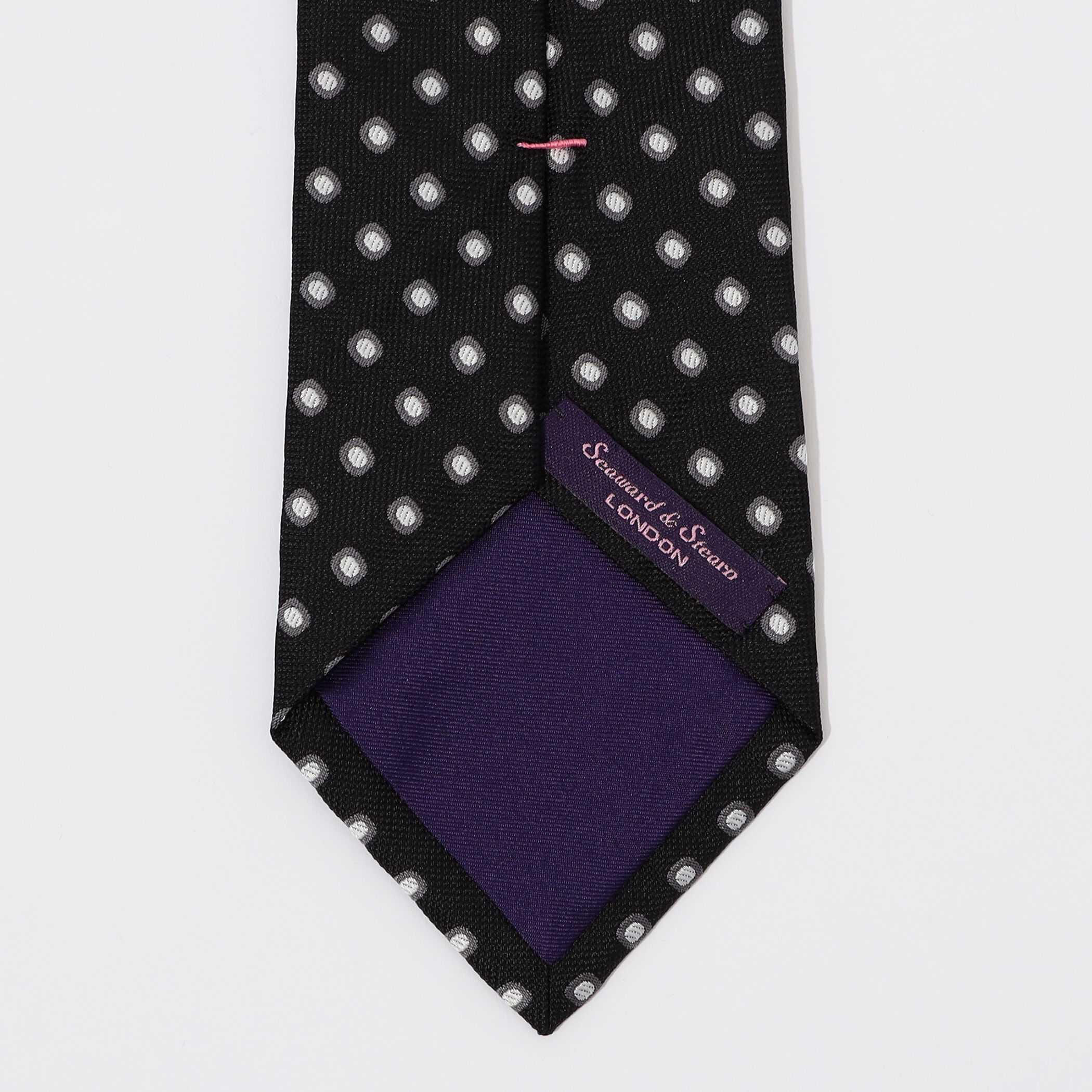 【Seaward & Stearn】ネクタイ【美品】 ネクタイ／Seaward & Stearn／シルク／総柄 | SUIT SQUARE