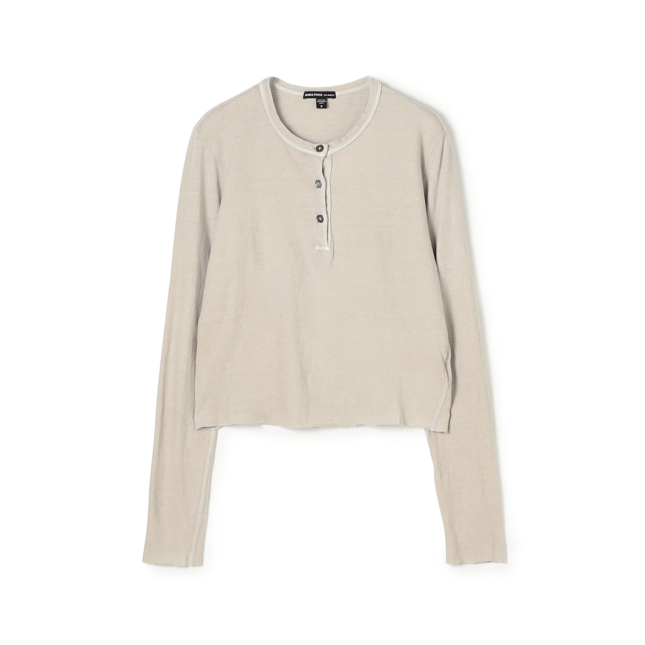 スラブジャージー ヘンリーネックプルオーバー WJD3160