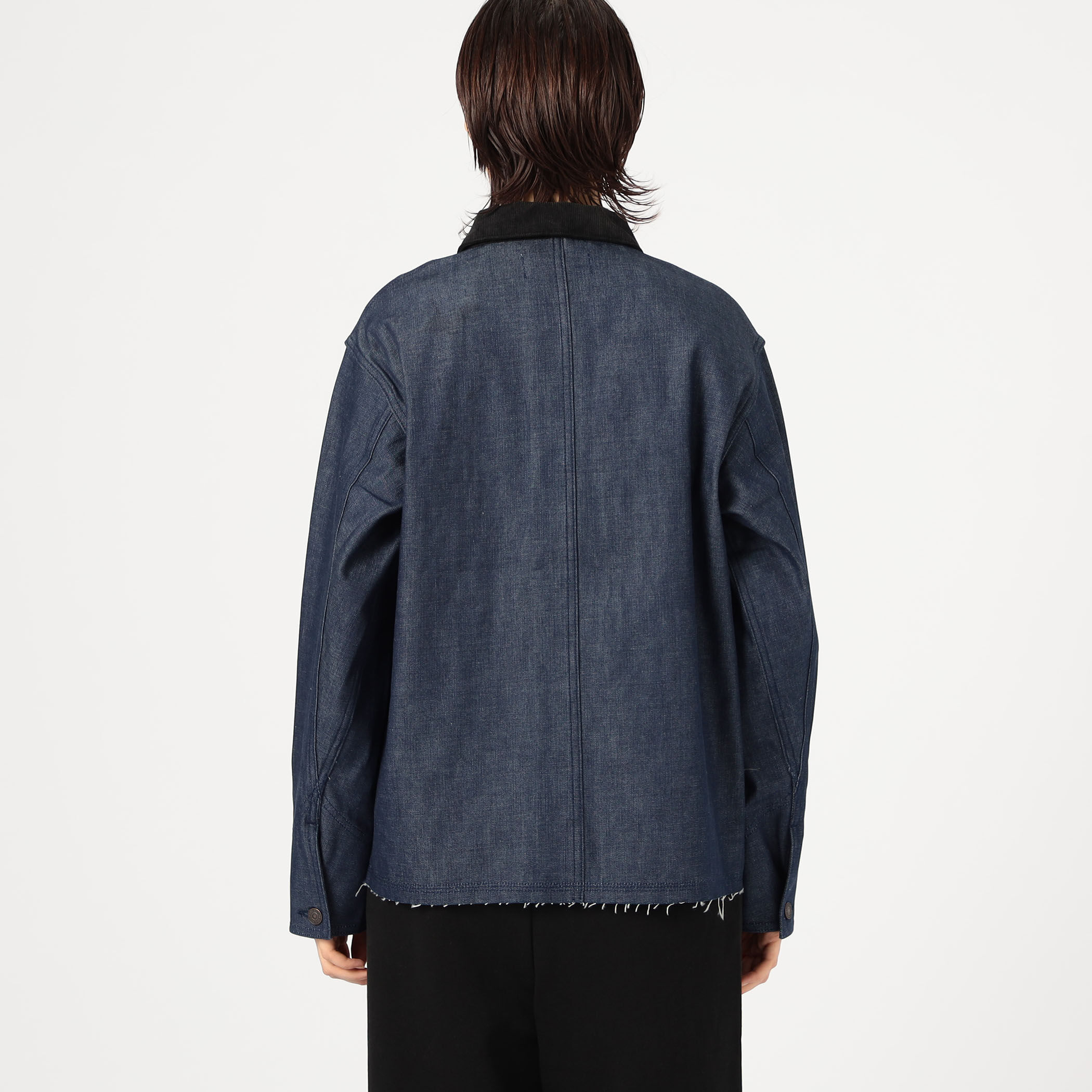 カットオフ デニムカバーオール｜トゥモローランド 公式通販