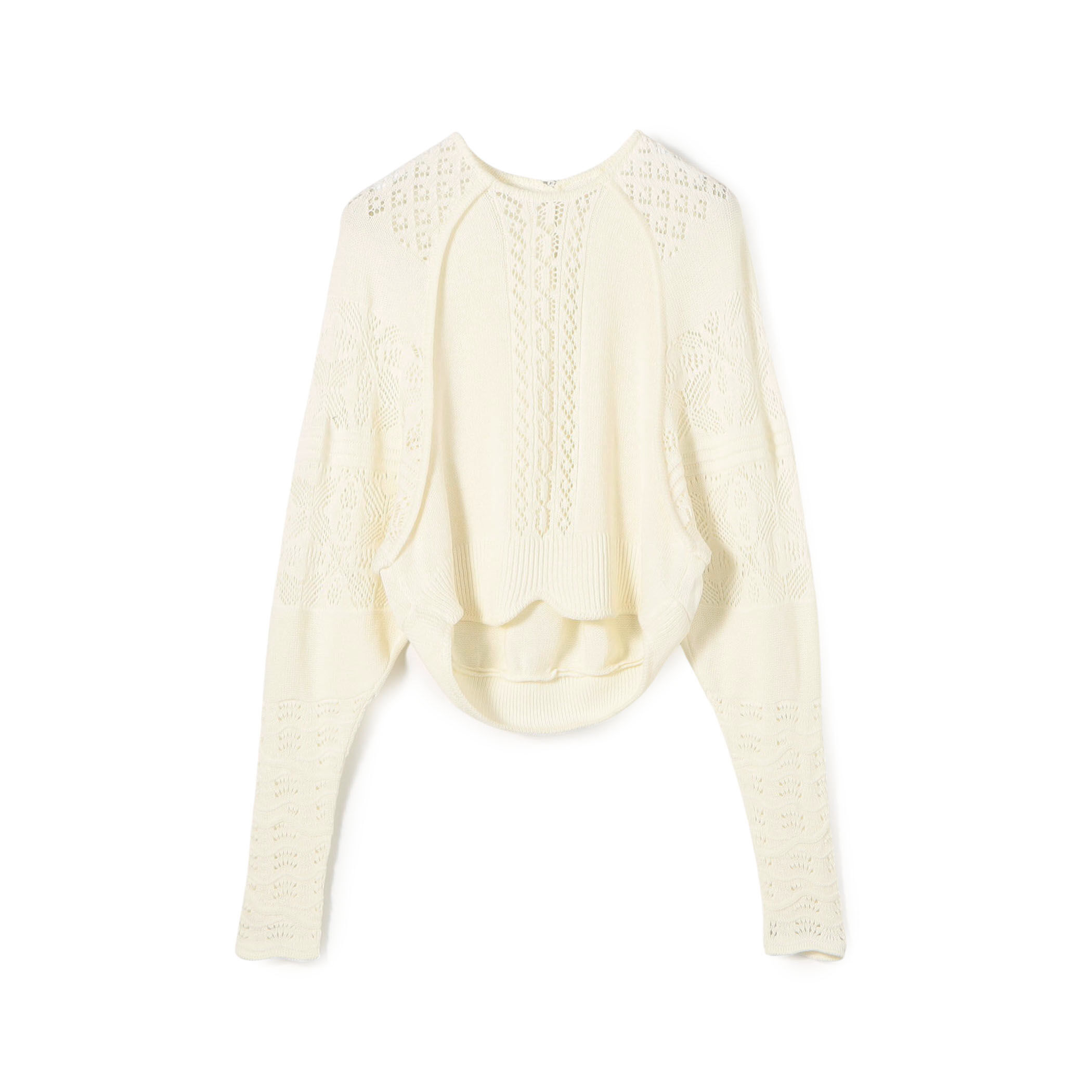 名作 Lace Kurogouchi Mame Knitted 公式通販 Top｜トゥモローランド トップス