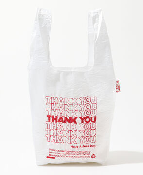 OPEN EDITIONS THANK YOU RED TOTE BAG MINI