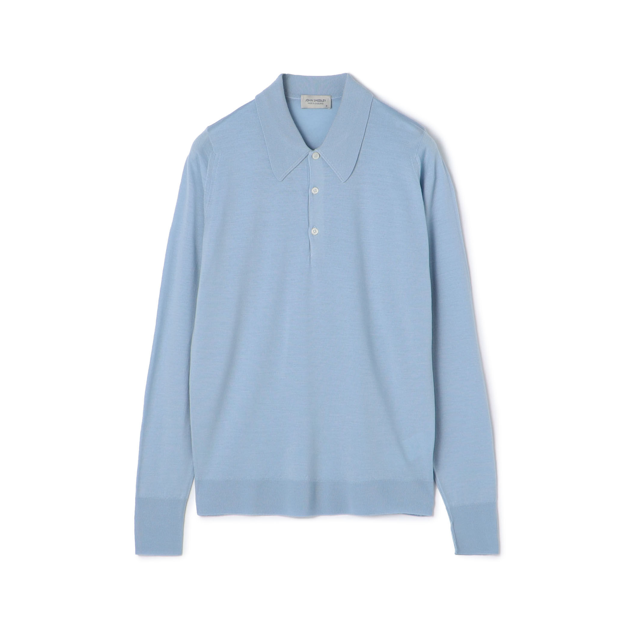 JOHN SMEDLEY 30G EASY FIT ウール ニットポロシャツ DORSET