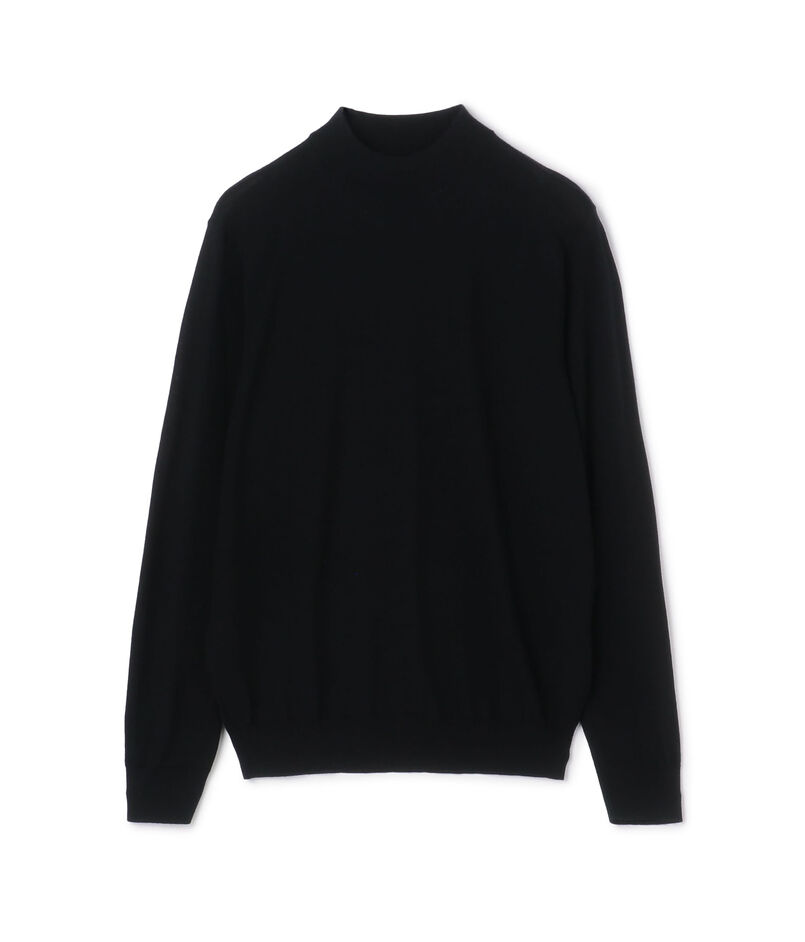 TOMORROWLAND tricot スーパーファインメリノウール モックネックプルオーバー S-WOOL