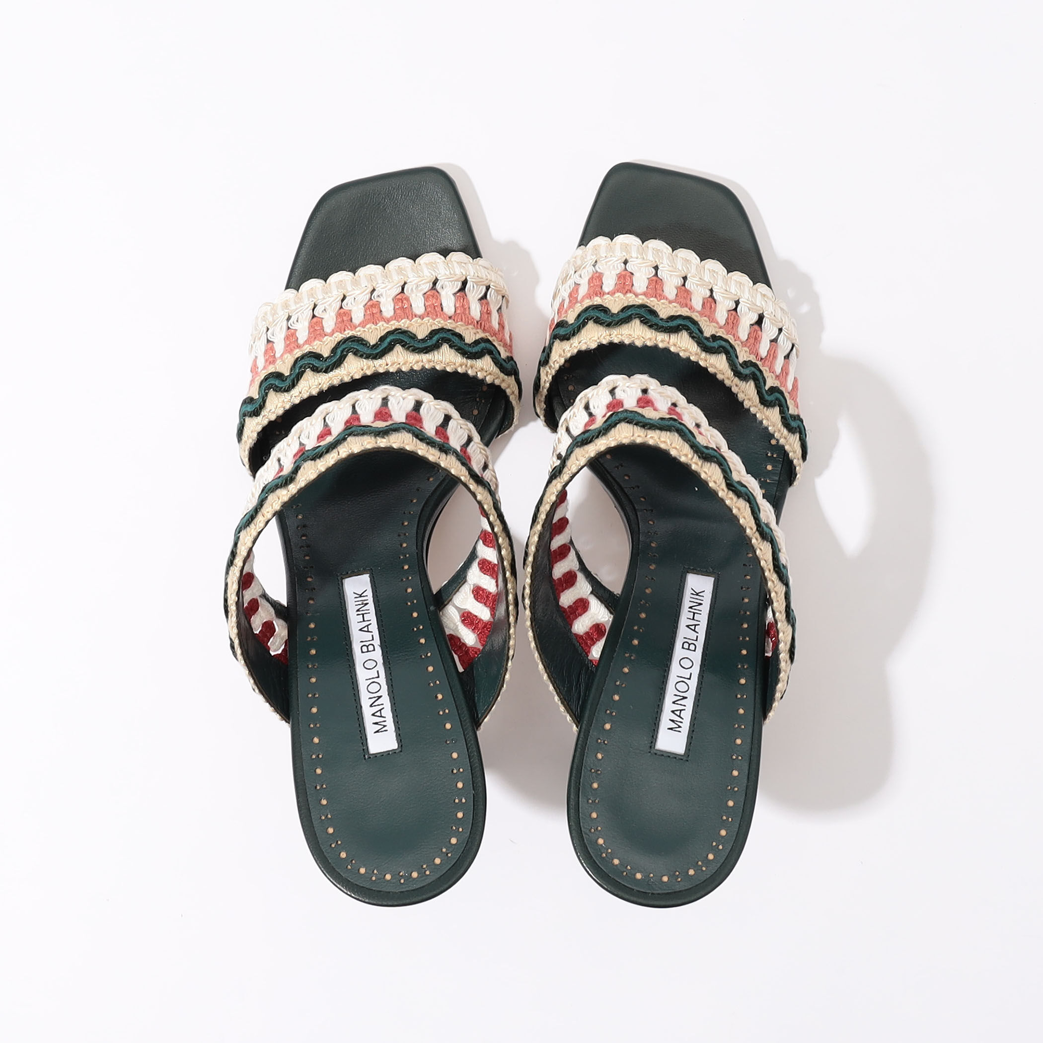 MANOLO BLAHNIK MABECOMU ミュールサンダル｜トゥモローランド 公式サイト