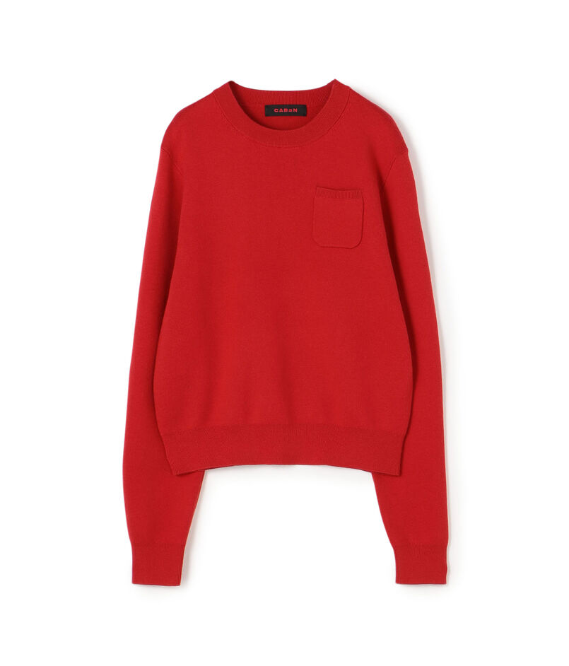 CABaN Cotton cashmere pocket Pullover