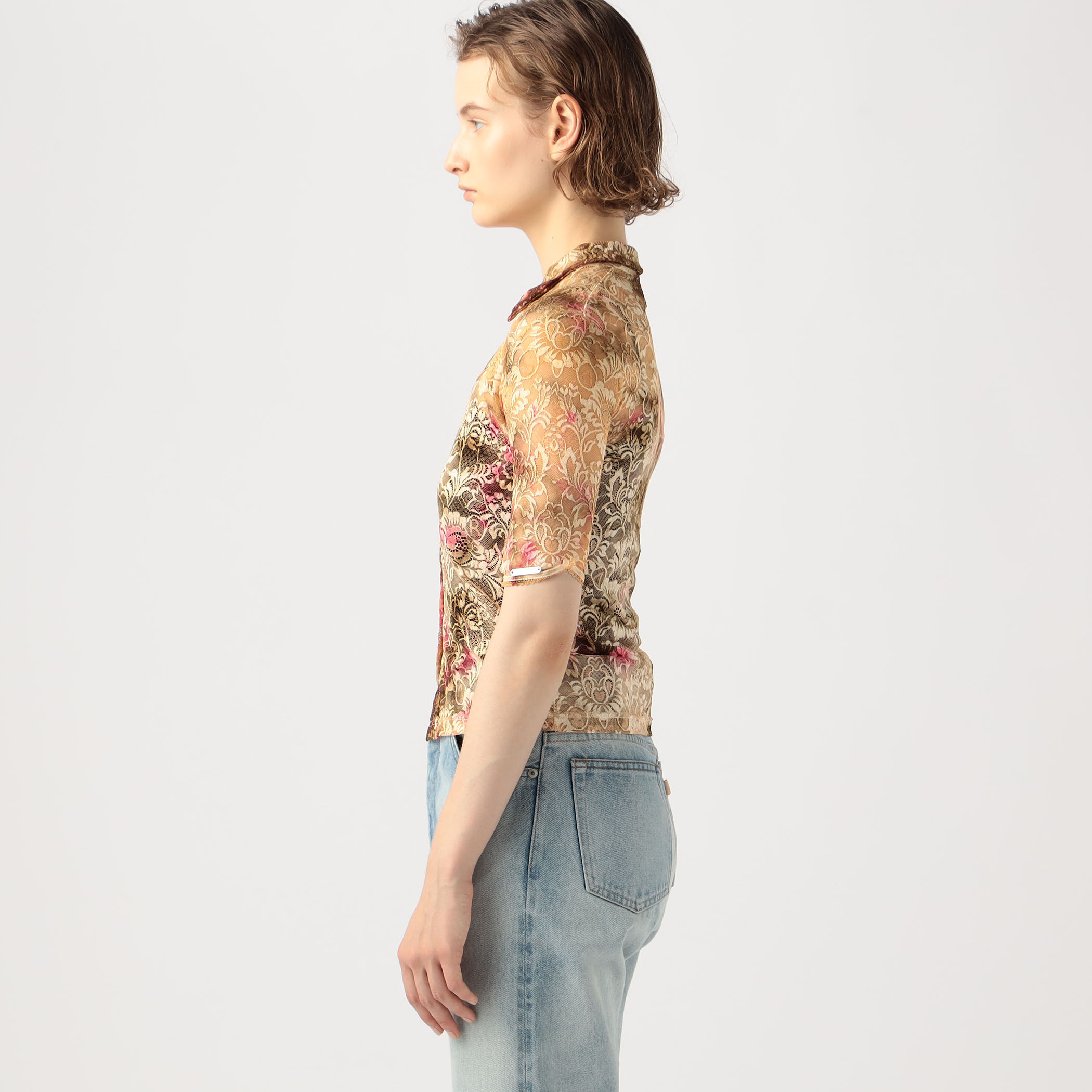 ARIES Shrunken Lace Shirt｜トゥモローランド 公式通販