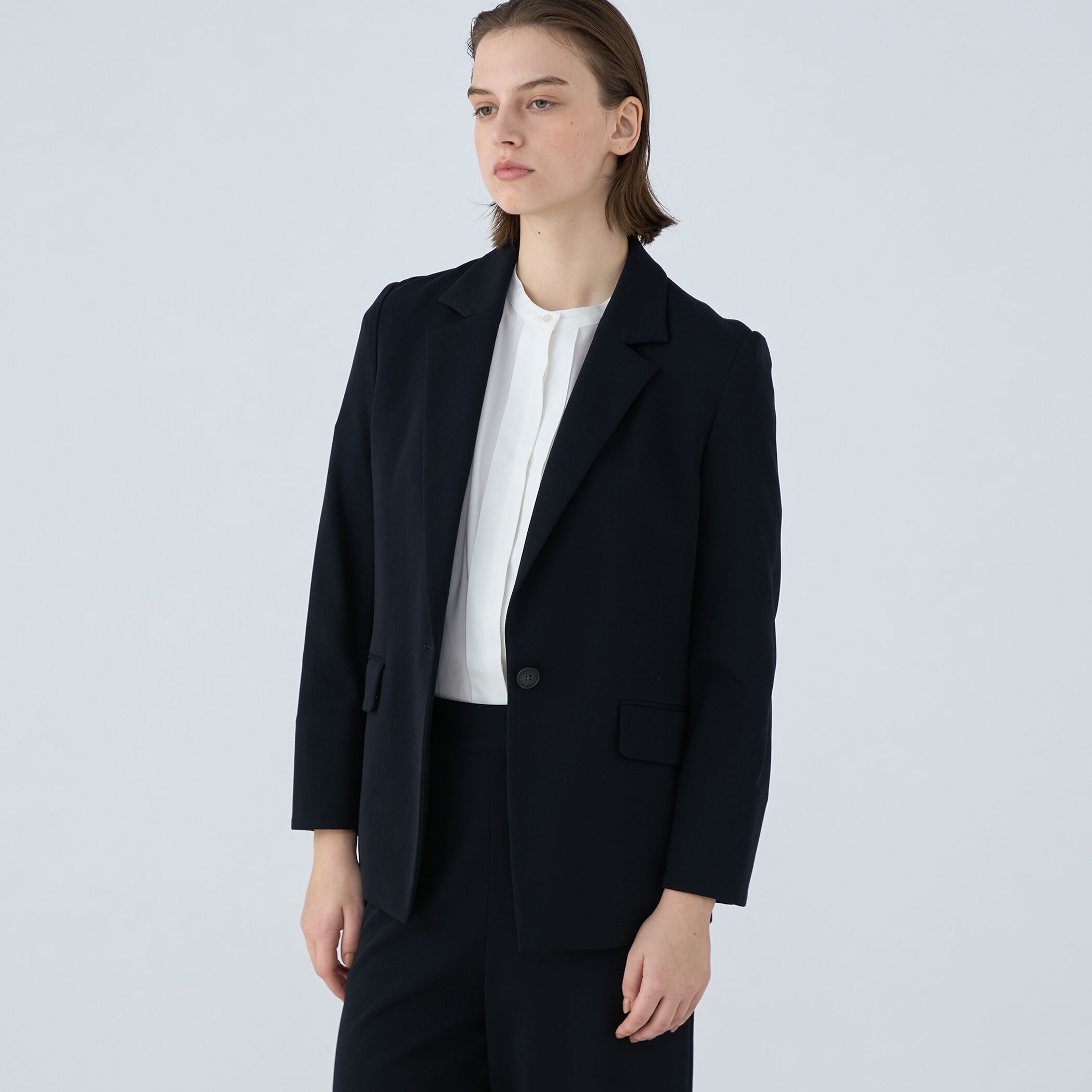 新品】Tomorrow Ballsey ネイビー テーラードジャケット