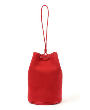 【別注】Charles et Charlus Escalaヌバックレザー 巾着バッグ