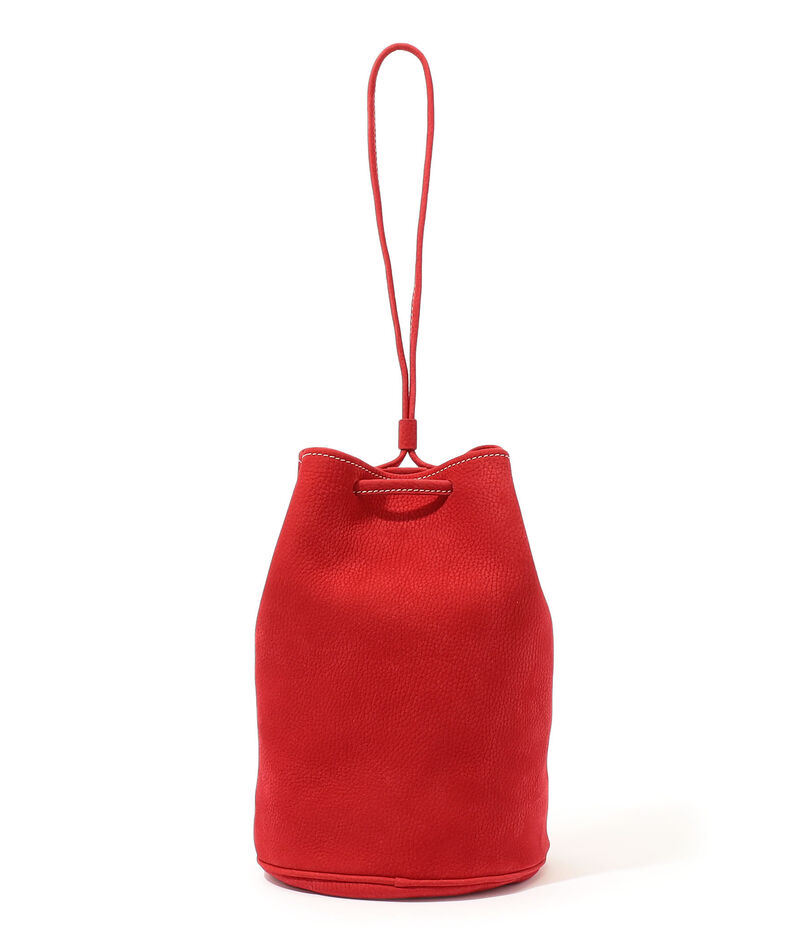 【別注】Charles et Charlus Escalaヌバックレザー 巾着バッグ