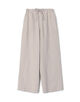 リブコンビフレンチリネン ワイドイージーパンツ