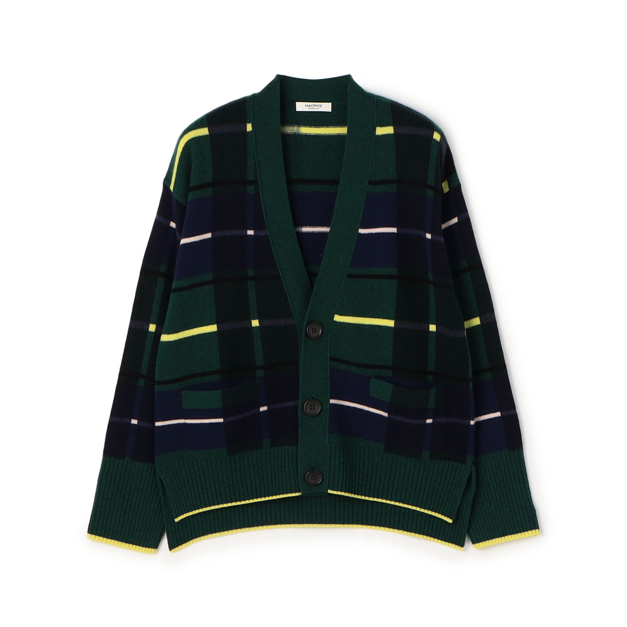 NZ LAMBS プリント Vネックカーディガン｜トゥモローランド 公式通販