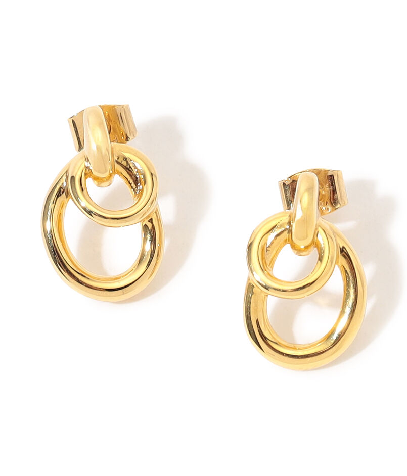【別注】PHILIPPE AUDIBERT Double Circle ピアス