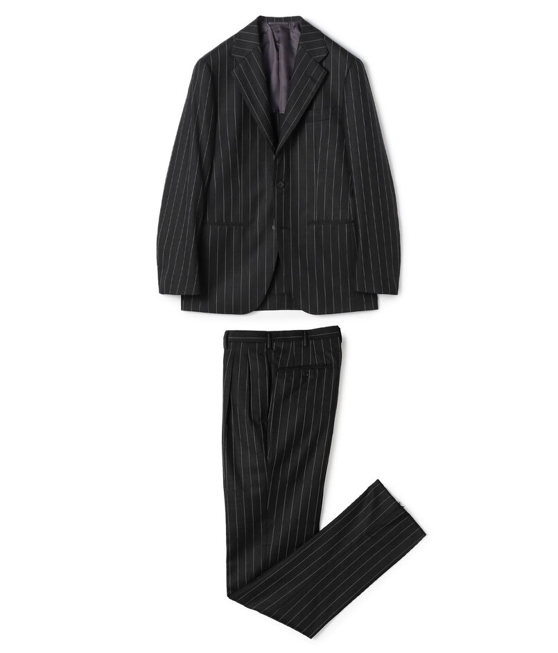 Super170'sウール 段返り3Bスーツ ERMENEGILDO ZEGNA 15MILMIL15 MADE IN JAPAN
