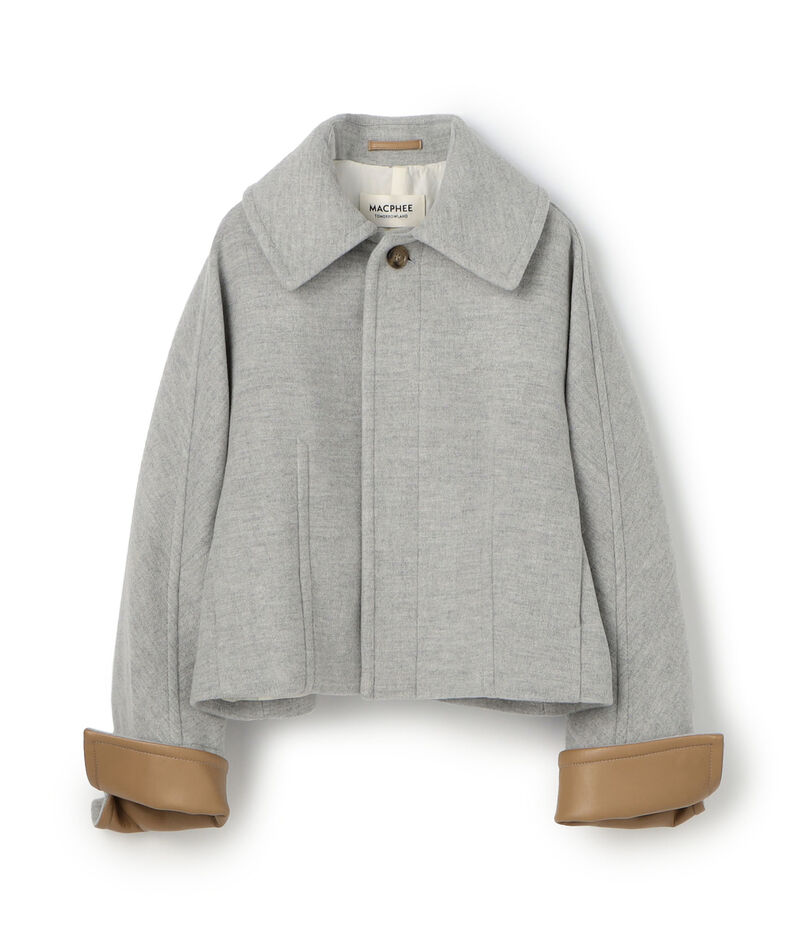 メルトンビーバー ショートコート メルトンビーバー ショートコート