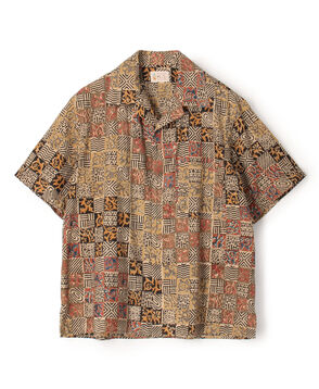 Mai Tai ブロックプリント 開襟シャツ