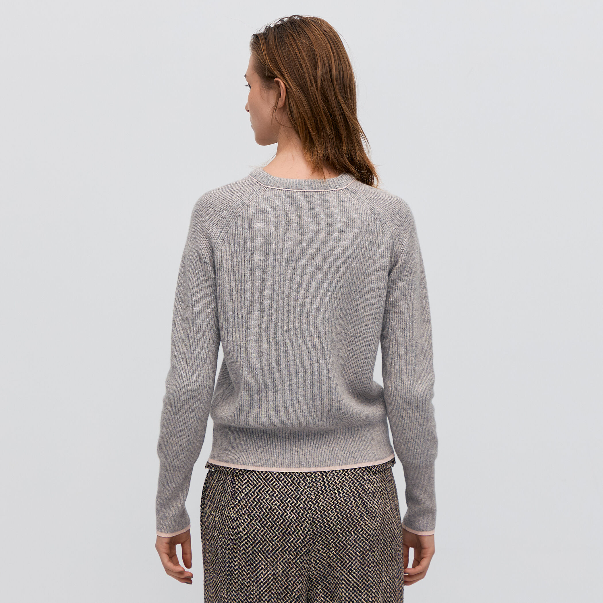 メイさんbacca ラメウール ベーシックプルオーバーニット TOMORROWLAND｜ラメウール ベーシックプルオーバーニット | Rakuten