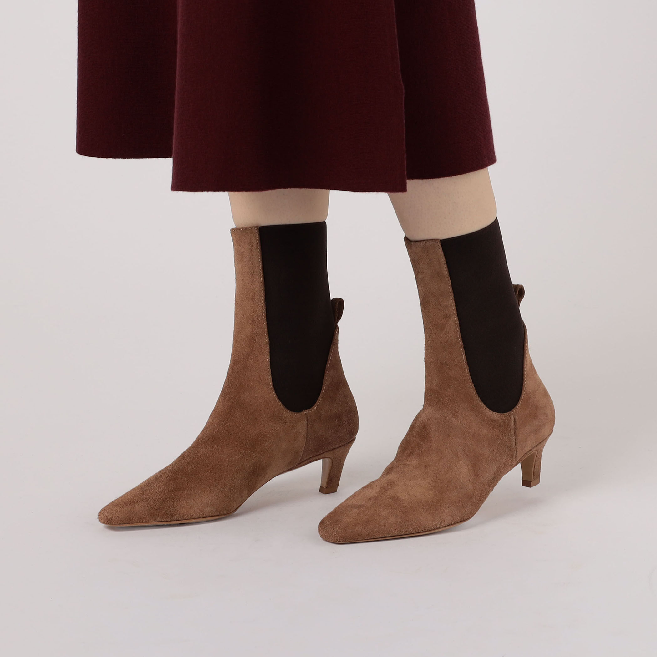 NUYOU サイドゴア ミドルブーツ｜トゥモローランド 公式通販