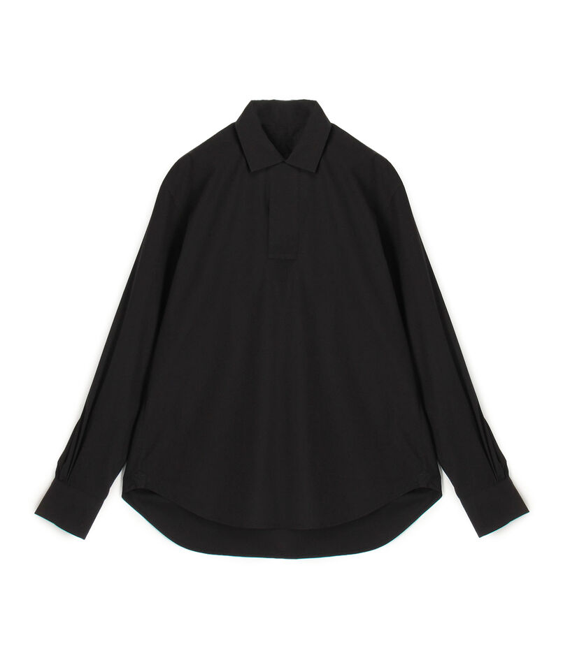 【別注】BOURRIENNE MARIN コットン プルオーバーシャツ