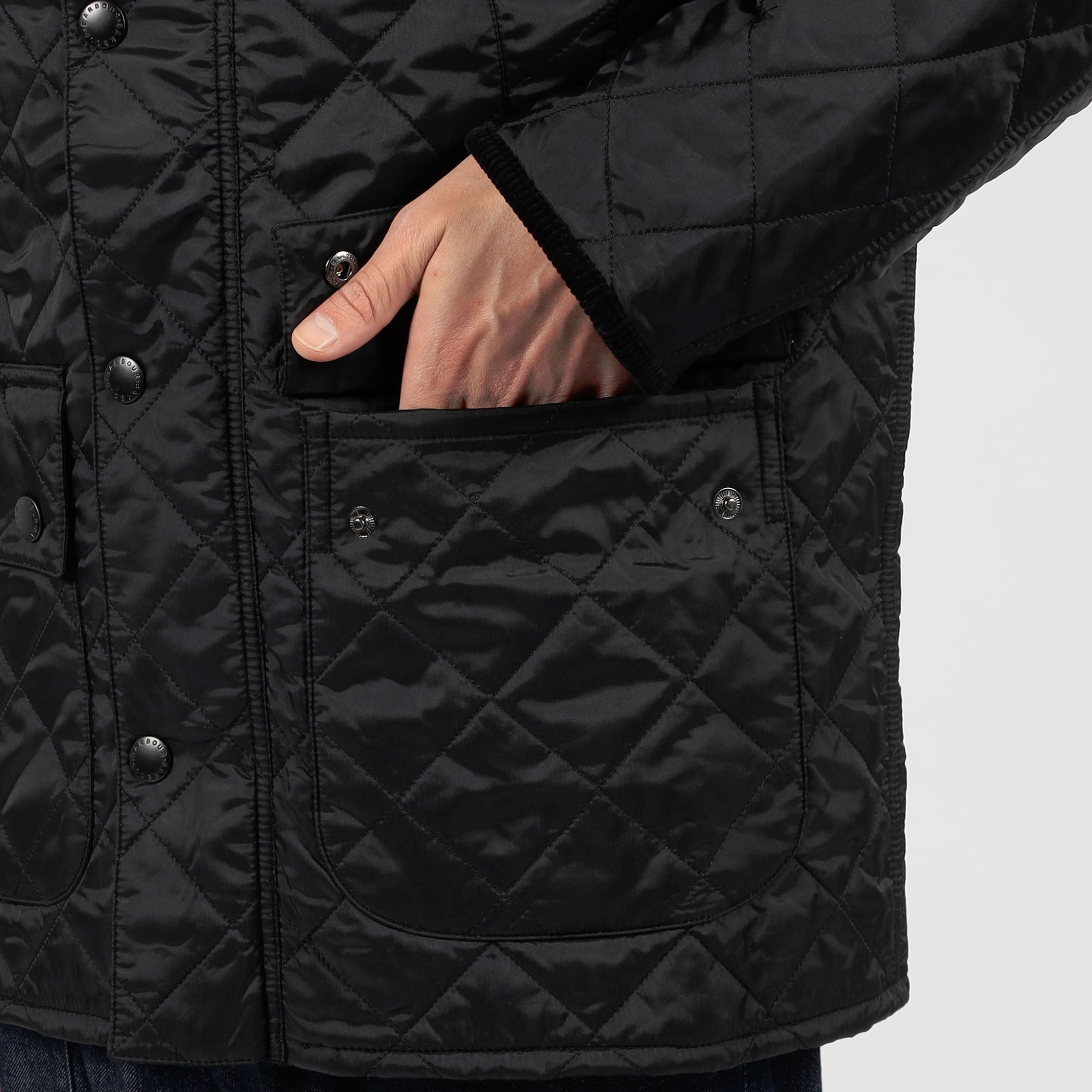 Barbour BEDALE ナイロンキルティングブルゾン｜トゥモローランド 公式