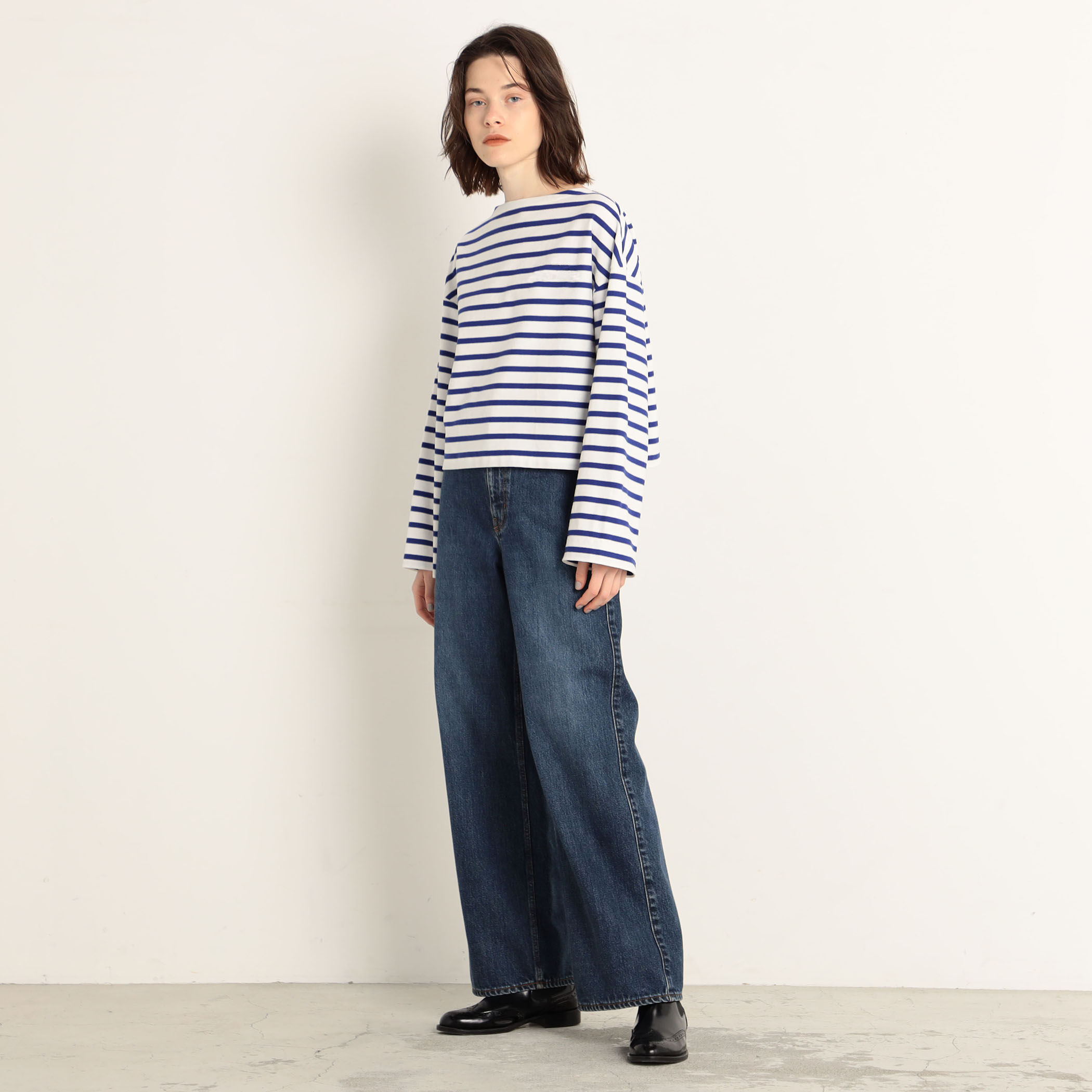 TOMORROWLANDのMACPHEEワイドストレートデニム TOMORROWLAND｜デニム ワイドストレートパンツ | Rakuten Fashion(楽天