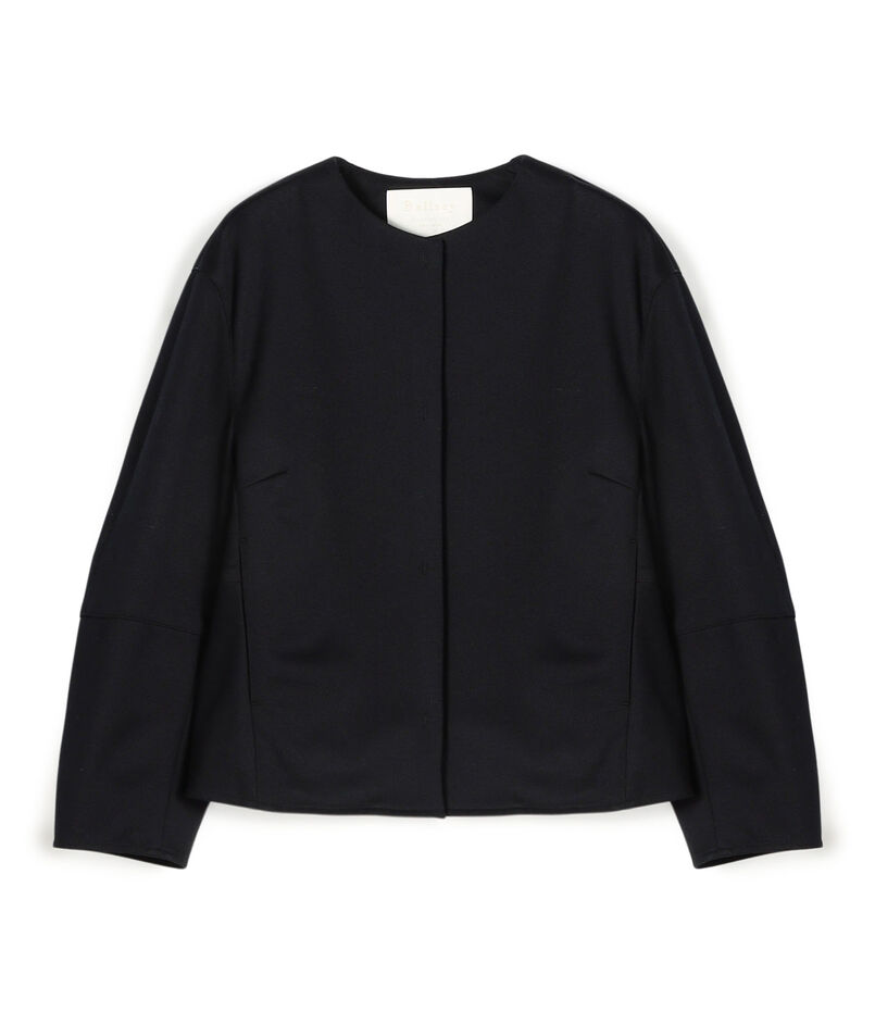 コットンアムンゼン バックペプラムジャケット