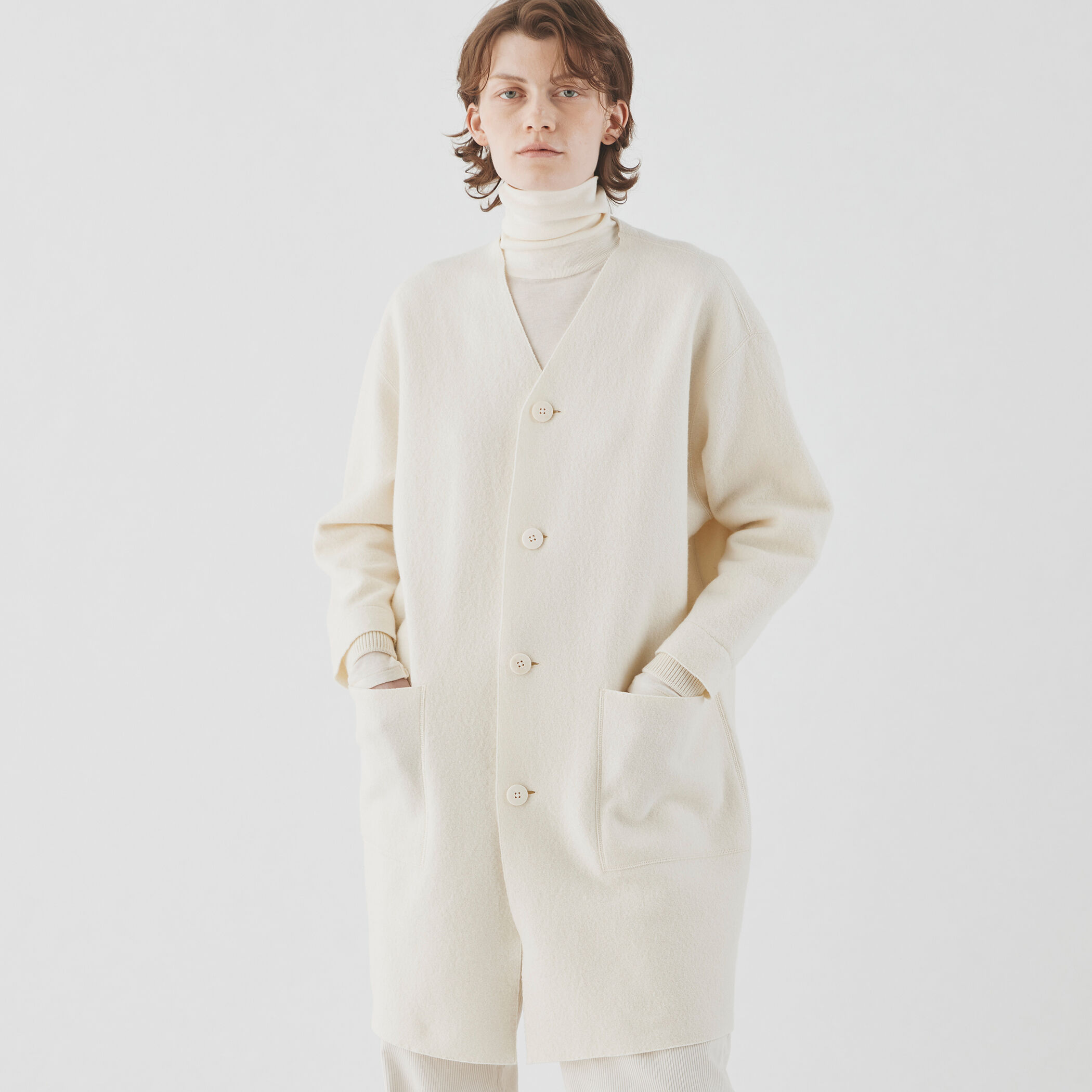 フェルトニット ライトコート｜トゥモローランド 公式通販