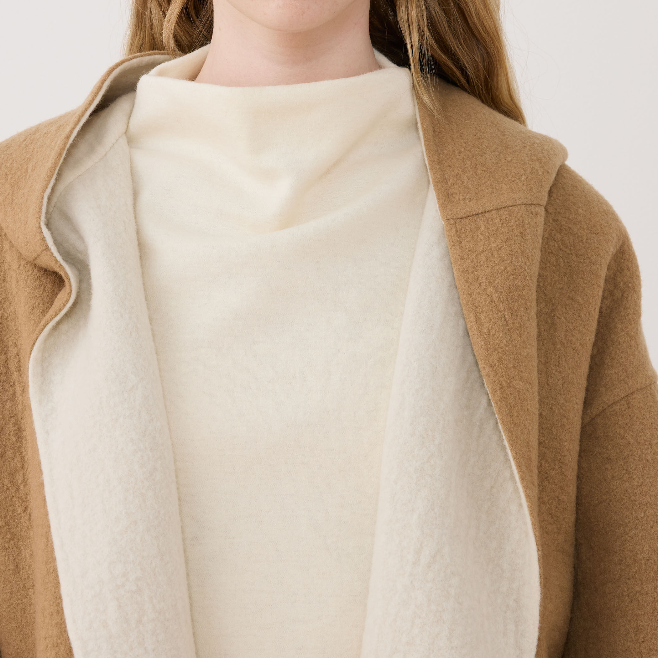 シープライクダブルフェイス フーデッドコート｜トゥモローランド 公式通販