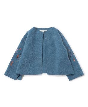 UNSUNG WEAVERS Embroidered blue