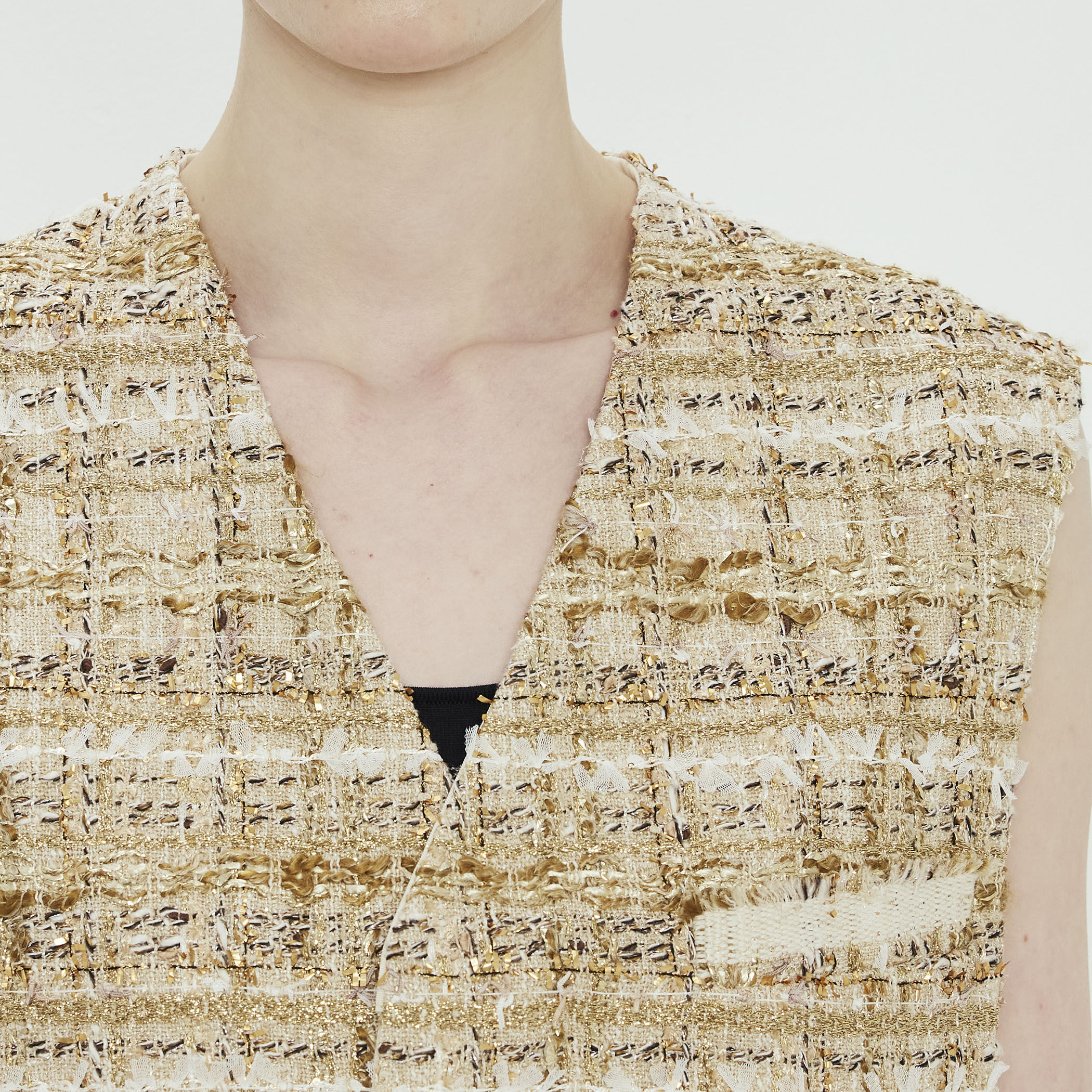 GOLD TWEED ショートジレ｜トゥモローランド 公式サイト