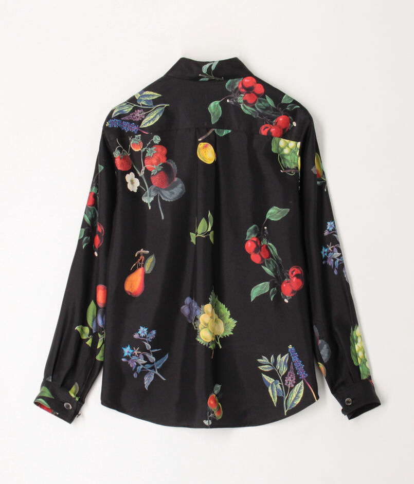 CABaN シルクツイル HARVEST レギュラーカラーシャツ 
