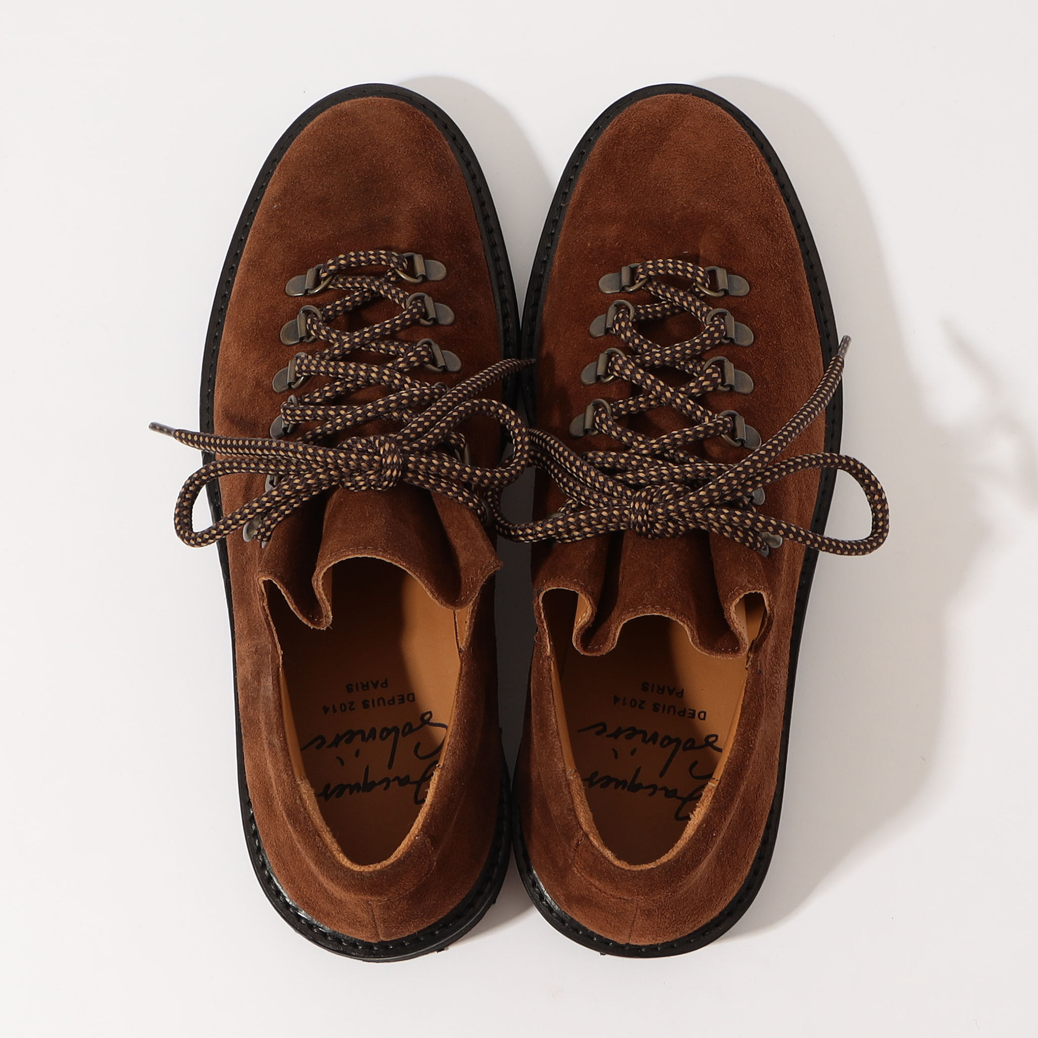 別注】SOLOVIERE スウェードクライミングシューズ｜トゥモローランド