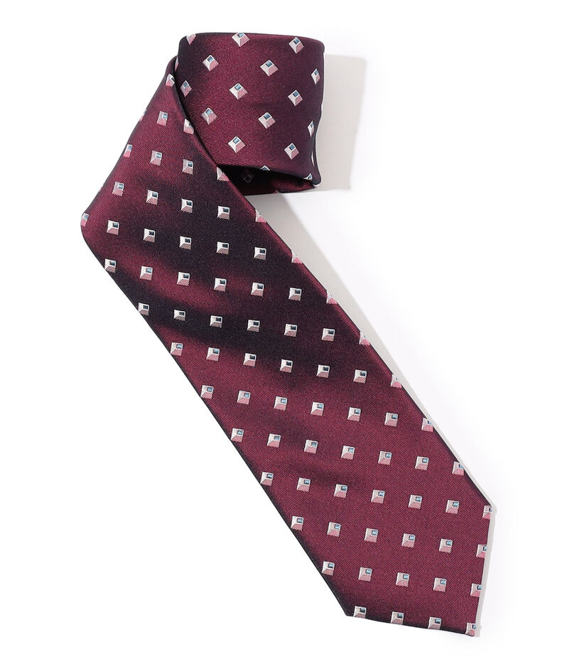 STEFANO BIGI シルク 小紋柄ネクタイ